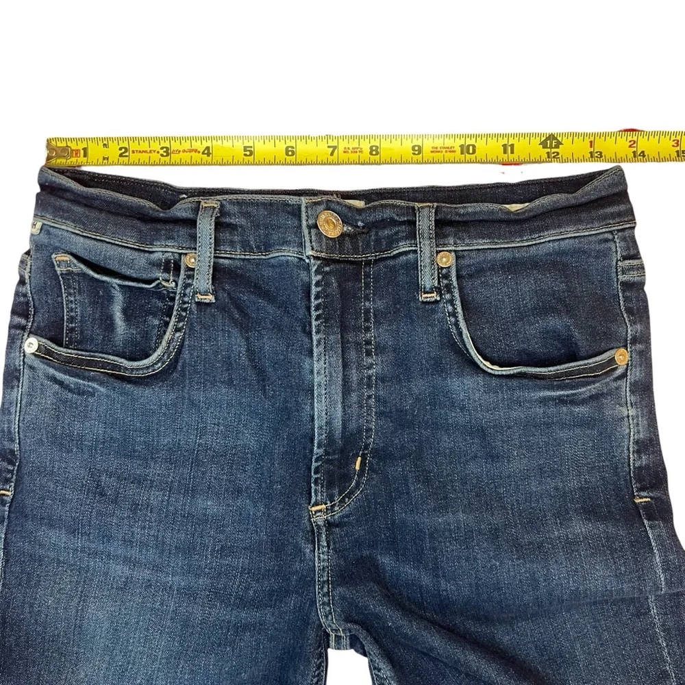 CITIZENS OF HUMANITY Isola High Rise Straight Crop Dark Jeans Women's Size 28 - Picture 13 of 16